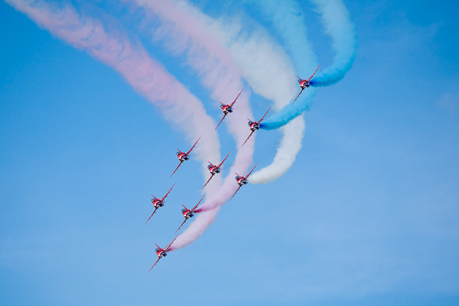 Fotografie aus der Serie »Air Show«