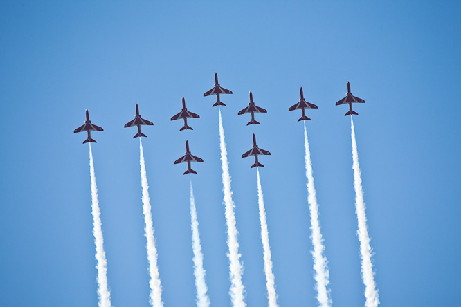 Fotografie aus der Serie »Air Show«