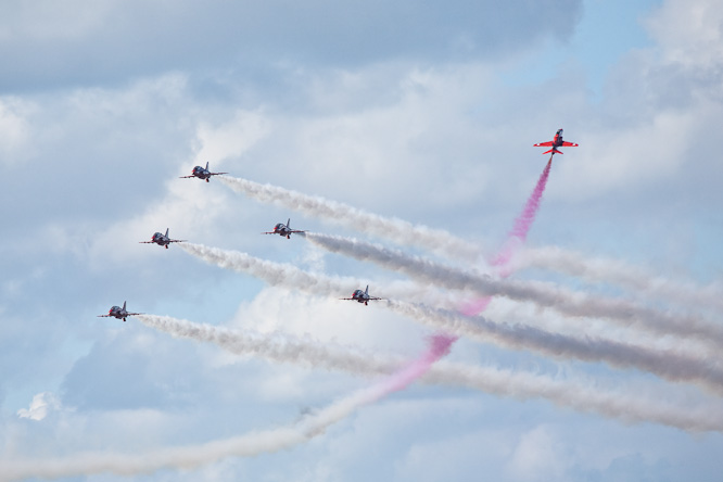 Fotografie aus der Serie »Air Show«