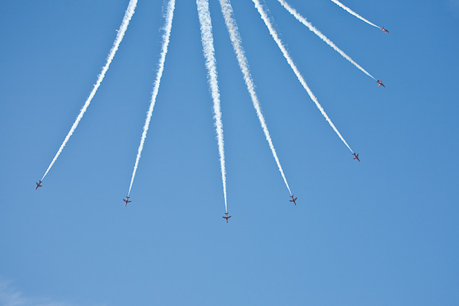 Fotografie aus der Serie »Air Show«